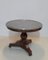 Antique Mahogany and Marble Coffee Table 1