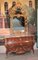 Vintage Louis XV Spiegel mit vergoldetem Holzrahmen 1