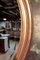 Specchio ovale antico con cornice in legno dorato, Immagine 3