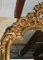 Antiker goldener Rocaille Spiegel 7