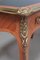Escritorio estilo Louis XV vintage de chapa de palisandro, Imagen 10
