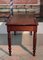 Antique Louis Philippe Style Mahogany Veneer Desk, Image 7
