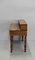 Antique Louis Philippe Style Oak Desk 4