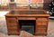 Vintage Walnut and Leather Desk, 1920s 1