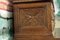Vintage Louis XIII Style Oak Desk 3