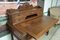 Vintage Louis XIII Style Oak Desk 13