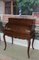 Antique Napoleon III Mahogany Veneer and Leather Desk 1