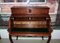 Antique Napoleon III Mahogany Veneer and Leather Desk 9