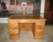 Vintage Desk with Cabinets, Image 1