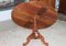 Antique Cherry Wood Side Table, Image 4