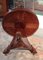 19th Century Mahogany Burr Veneer and Marble Side Table, Image 6
