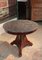 19th Century Mahogany Burr Veneer and Marble Side Table 1