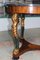 Empire Style Mahogany and Marble Side Table 2