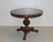 Antique Mahogany and Marble Coffee Table, Image 1
