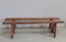 Antique Cherry Benches, Set of 2, Image 1
