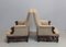 Large Antique Louis XIII Style Walnut Armchairs, Set of 2, Image 9