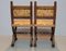 Antique Renaissance Style Walnut Sofa and Chairs Set, Set of 3 12