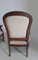 Antique Louis Philippe Mahogany Armchairs, Set of 2 4