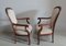 Antique Louis Philippe Mahogany Armchairs, Set of 2 3