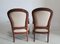 Antique Louis Philippe Mahogany Armchairs, Set of 2 6