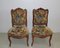 Antique Walnut Dining Chairs, Set of 4 1