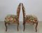 Antique Walnut Dining Chairs, Set of 4 13