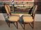 Fauteuil Vintage Style Louis XVI en Noyer 13