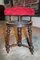 Tabouret de Piano Ancien en Palissandre 6