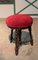 Tabouret de Piano Ancien en Palissandre 2