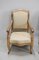 Small Antique Louis Philippe Armchairs, Set of 2 1