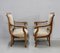 Small Antique Louis Philippe Armchairs, Set of 2 2