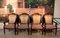 Antique Louis Philippe Mahogany Armchairs, Set of 4, Image 13
