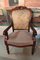 Antique Louis Philippe Mahogany Armchairs, Set of 4, Image 1