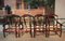 Antique Louis Philippe Mahogany Armchairs, Set of 4, Image 12