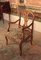 Antiker Armlehnstuhl aus Nussholz 1