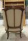 Antique Beech Veneered Walnut Armchair 2