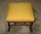 Vintage Bamboo Ottoman 2