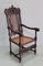 Large Vintage Louis XIII Style Beech Armchair 7