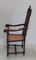 Large Vintage Louis XIII Style Beech Armchair 12