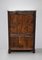 Antique Rosewood and Mahogany Marquetry Secretaire 9