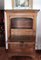 Antique Restoration Walnut and Black Marble Secretaire, Image 3