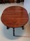 Antique Oval Gate-Leg Mahogany Extendable Dining Table 4