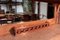 Mesa de comedor estilo Luis XVI vintage de caoba, Imagen 10