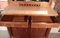 Mesa de comedor estilo Luis XVI vintage de caoba, Imagen 4