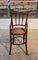 Vintage Beech and Cane Childrens Chair 1