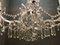 Großer italienischer Kronleuchter aus Kristallglas, 1940er 3
