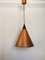 Danish Copper Pendant Lamp, 1970s, Image 1