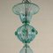 Lámpara de araña Mid-Century de cristal de Murano, Imagen 6