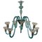 Mid-Century Murano Glass Chandelier 1