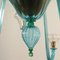 Lámpara de araña Mid-Century de cristal de Murano, Imagen 10